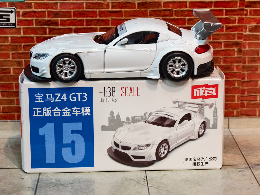 MSZ Official Licensed BMW Z4 GT3 1:39 Scale