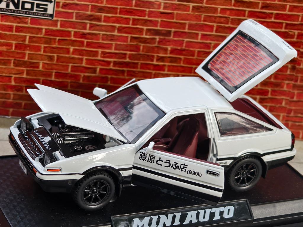Toyota Sprinter Trueno Ae86 1:32 Scale Popup Headlight Premium Detailing
