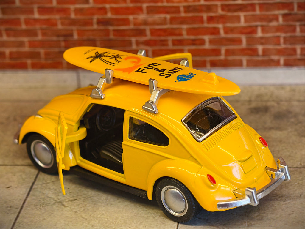 Volkswagen Beetle Beach Theme with Roof Rack