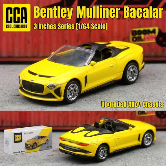 CCA Official Licensed Bentley Bacalar 1:64  Scale