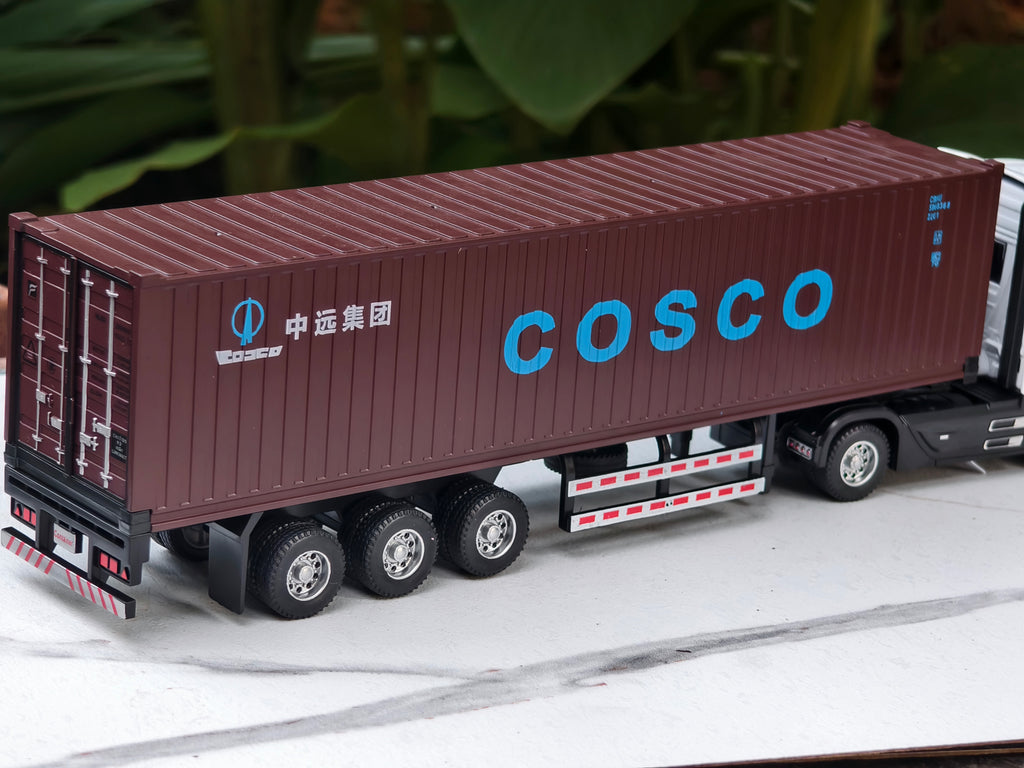 Mercedes-Benz Actros container truck (tractor-trailer) 1:50 Scale Big Size
