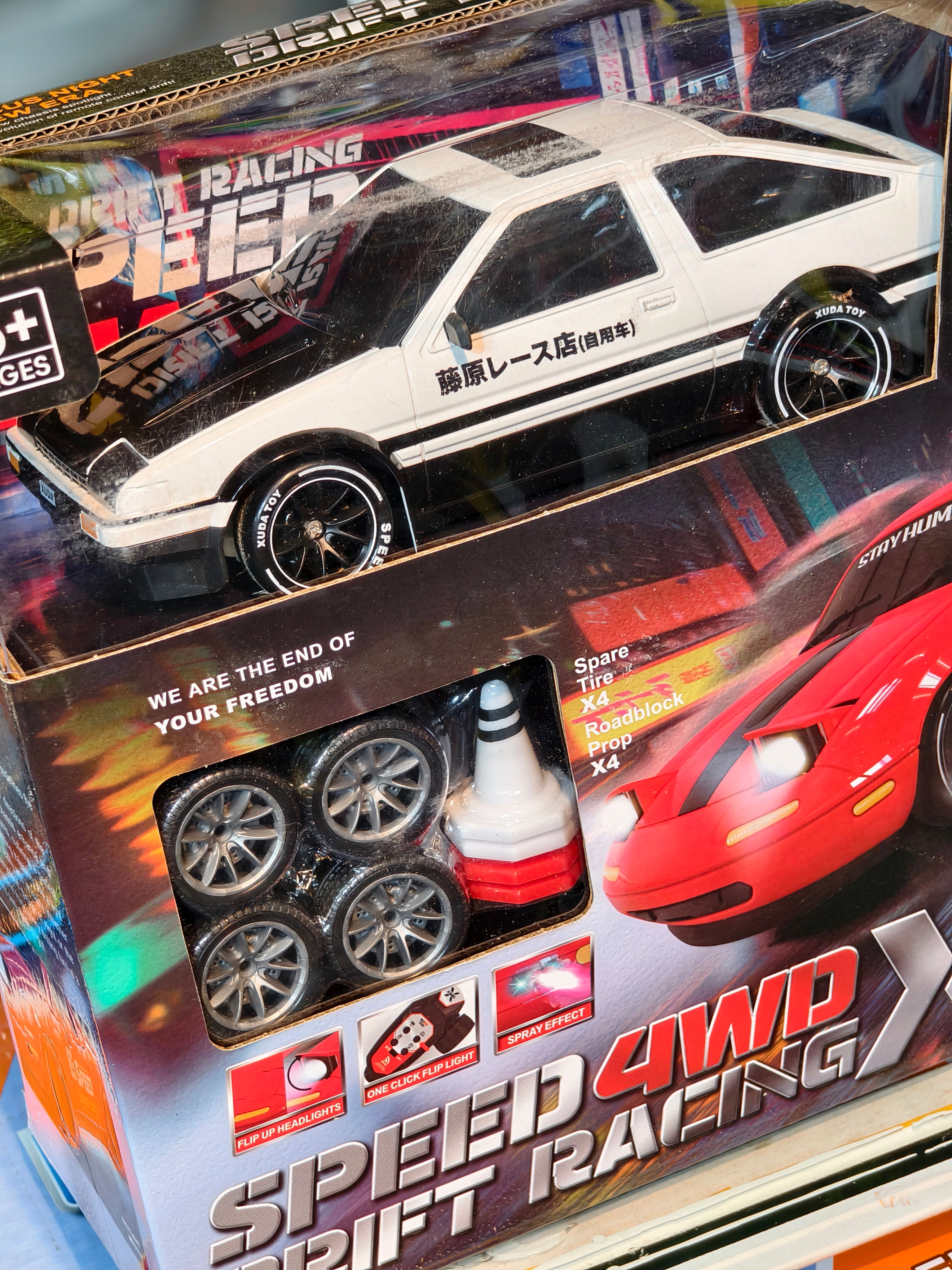 Retro Pop-Up Legends Drift RC Cars 1:16 Scale