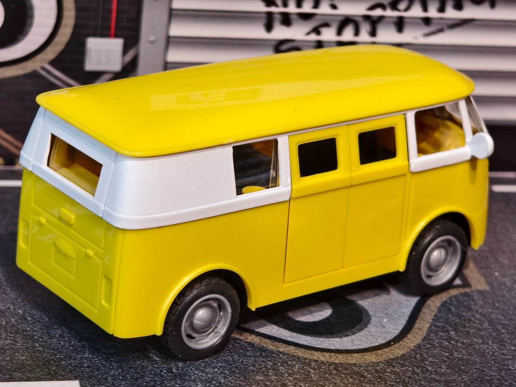 Volkswagen Kombi Van 1:36 Scale with Light and Sound Box Piece