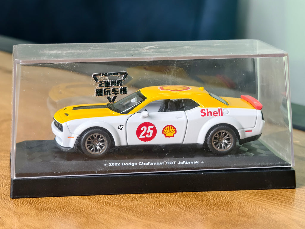 CCA Official Licensed 2022 Dodge Challenger SRT Jail Break Edition 1:44 Scale in Acrylic Box