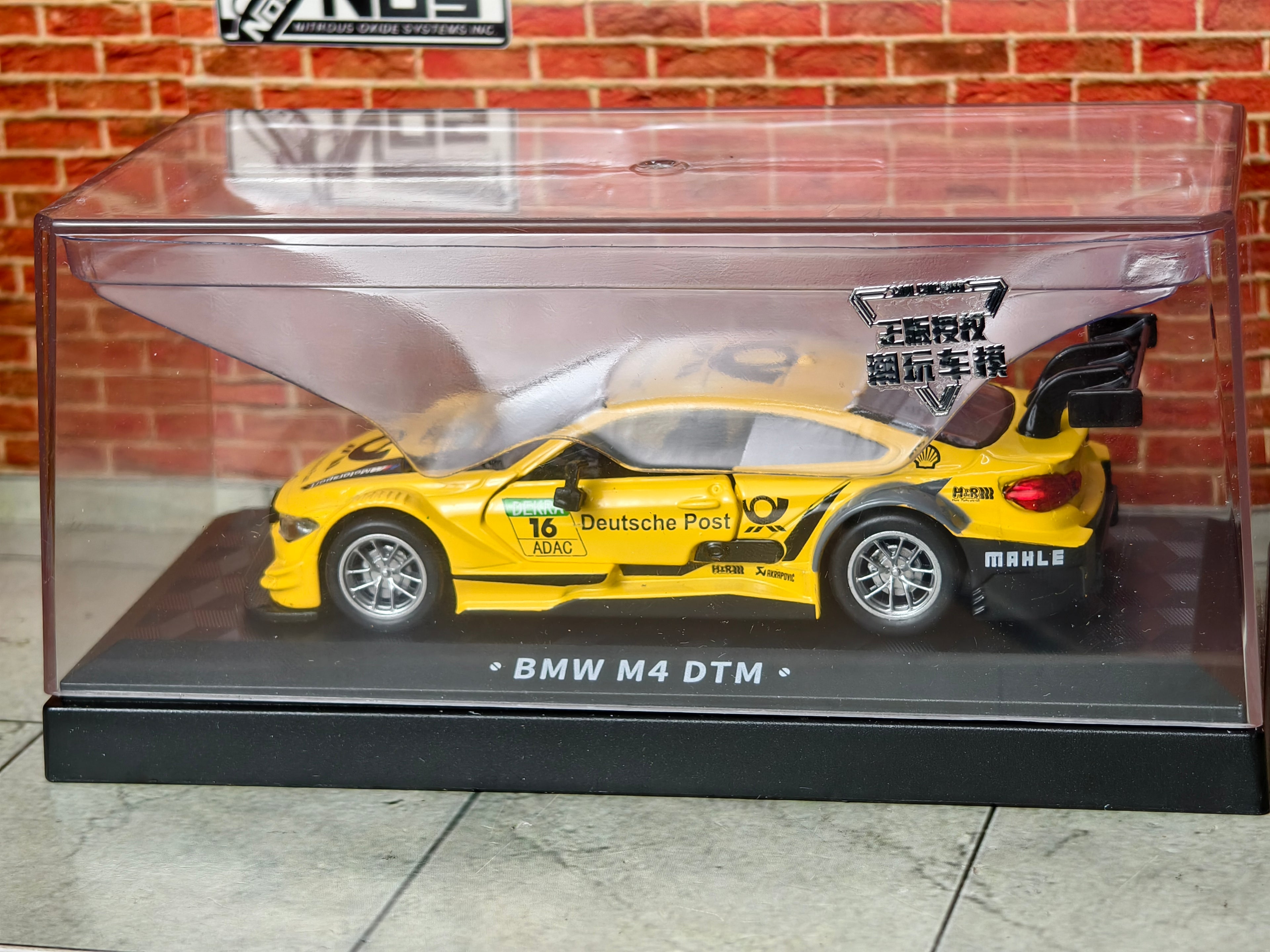 CCA Official Licensed BMW M4 DTM 1:44 Premium Detailed Car in Acrylic Box