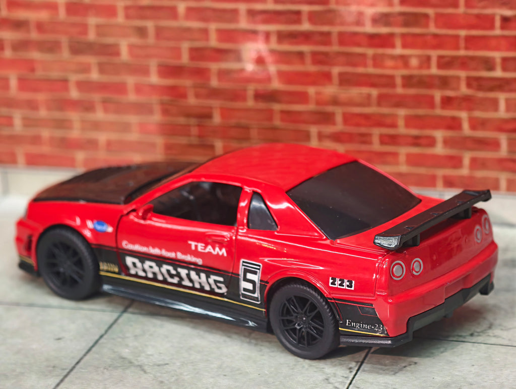 Nissan Skyline R34 1:36 Scale Premium Detailing