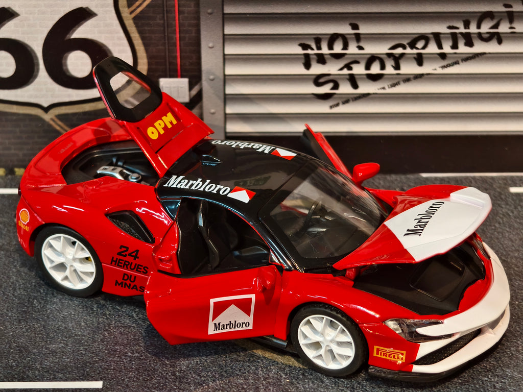 Ferrari SF90 Stradale Marlboro Racing Edition 1:32 Scale