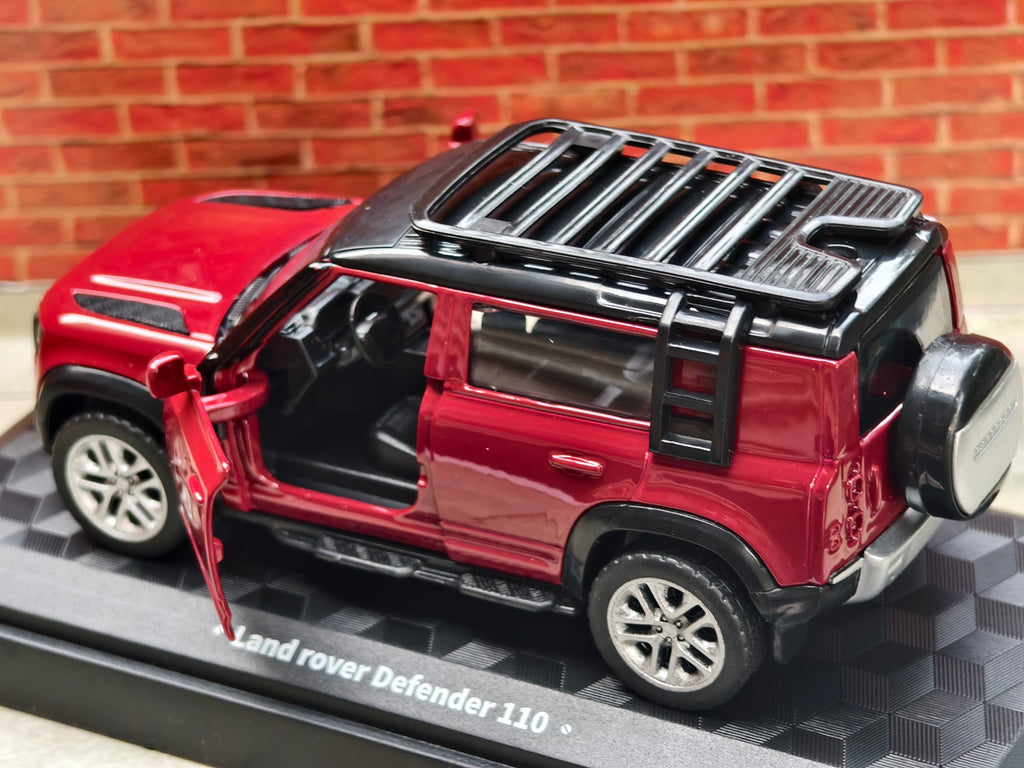 CCA Official Licensed Land Rover Defender 110 1:43 Scale Premium Detailing