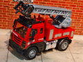 FirelRescue Fire Truck with Extendable Ladder & Basket 1:64 Scale