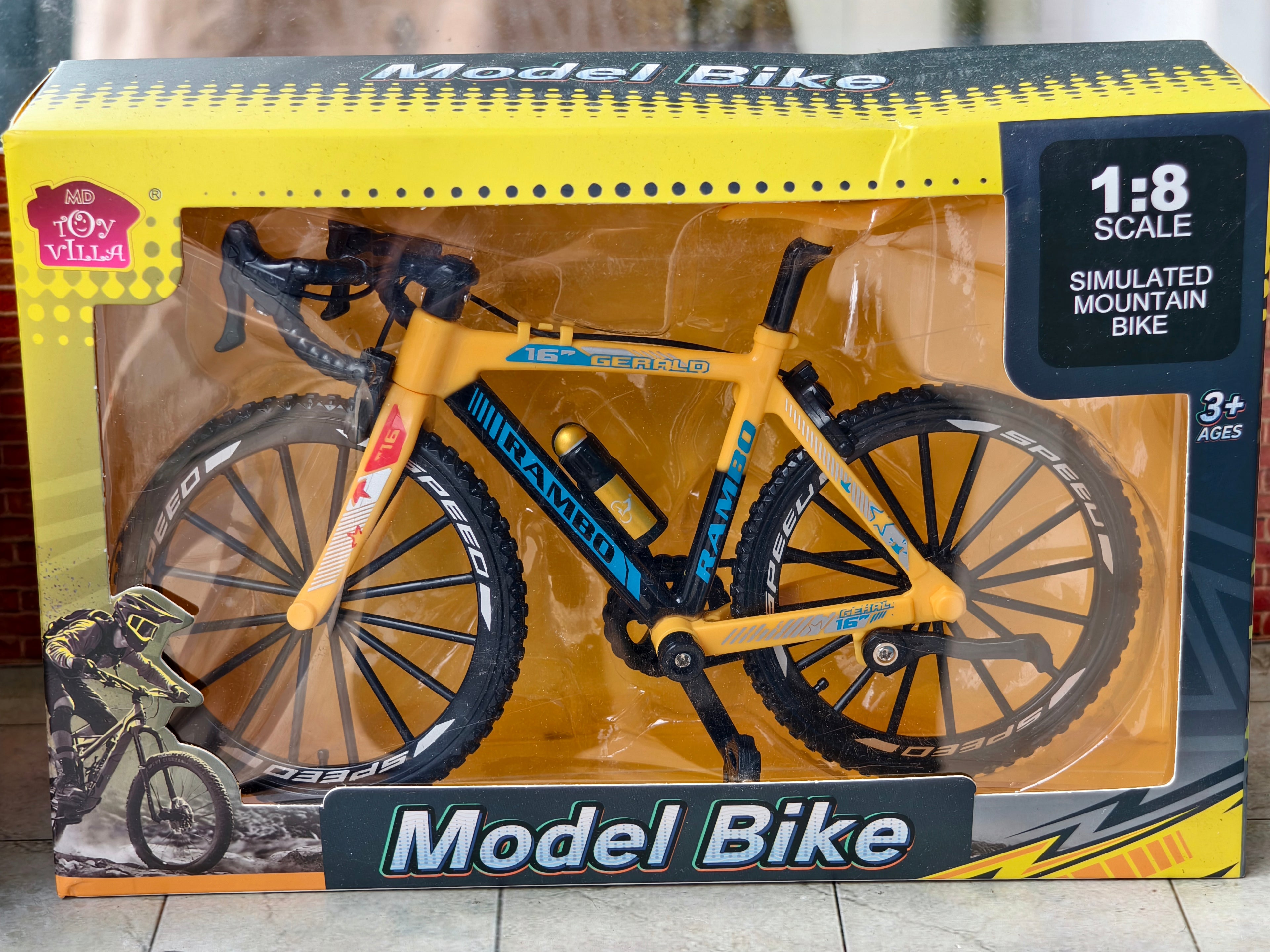 Cycle Model Fully Functional  1:8 Scale ABS