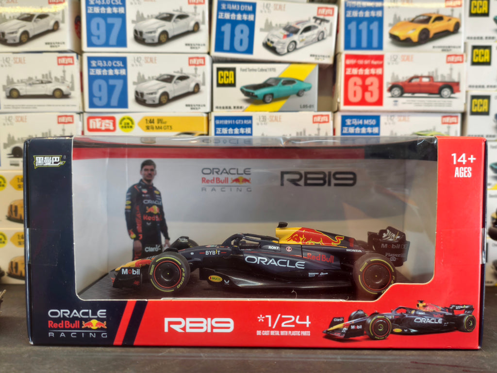 QY Toys Official Licensed F1 Oracle Redbull Racing RB19 1:24 Scale Premium Detailing