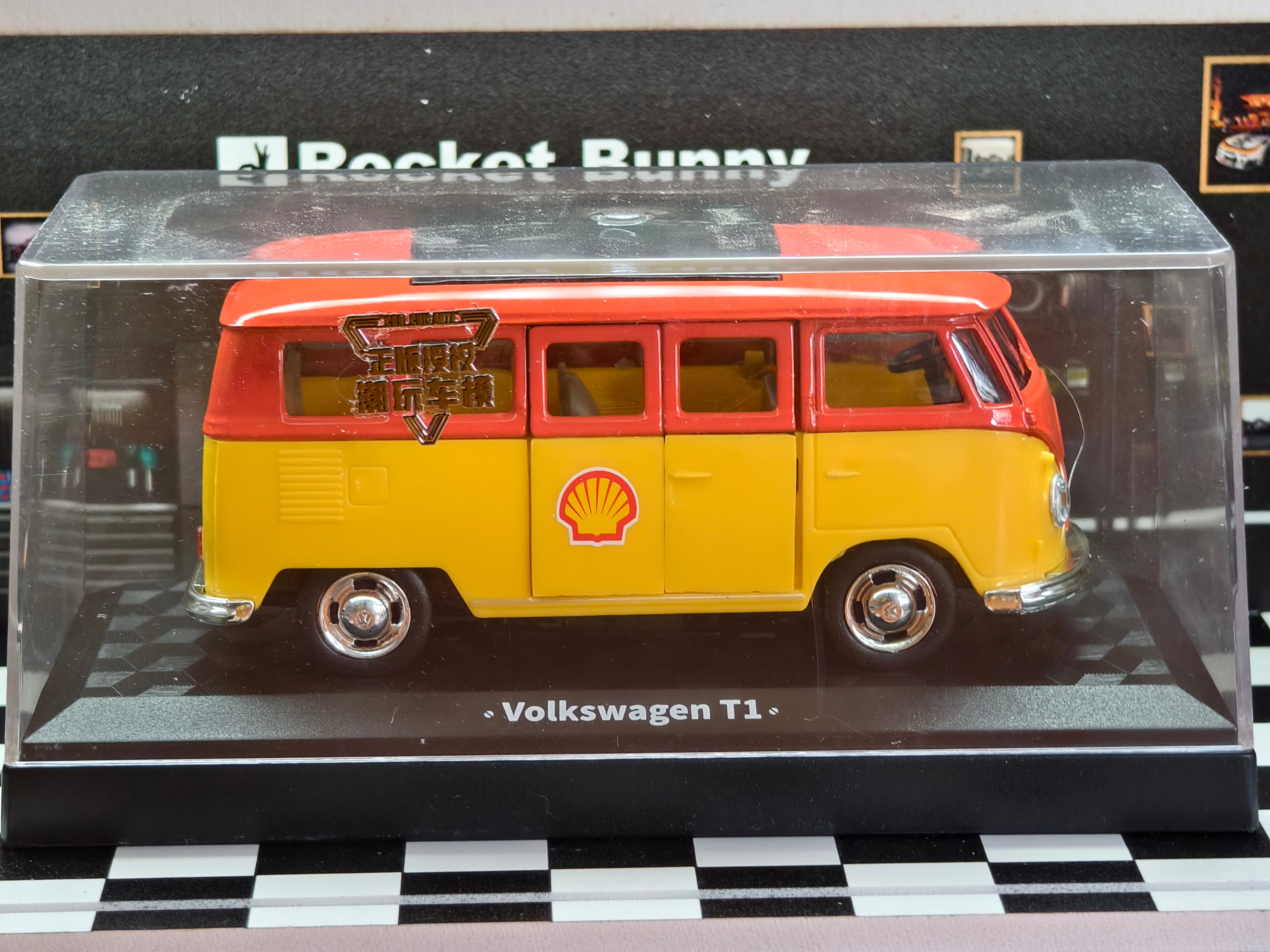 CCA Official Licensed Volkswagen T1 1:38 Scale in Acrylic Box