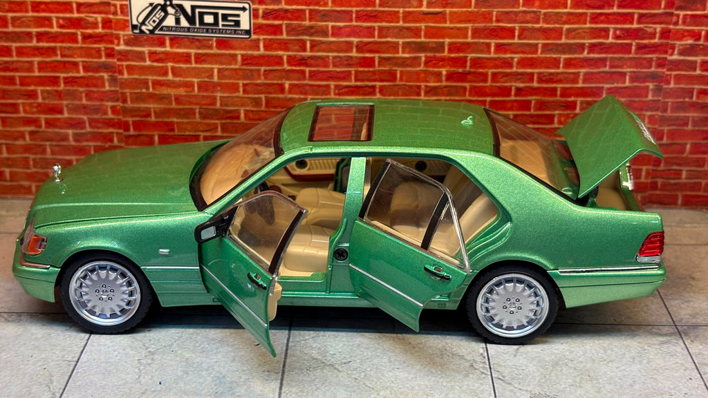 Mercedes-Benz S-Class (W140 generation) 1:24 Scale Premium Detailing