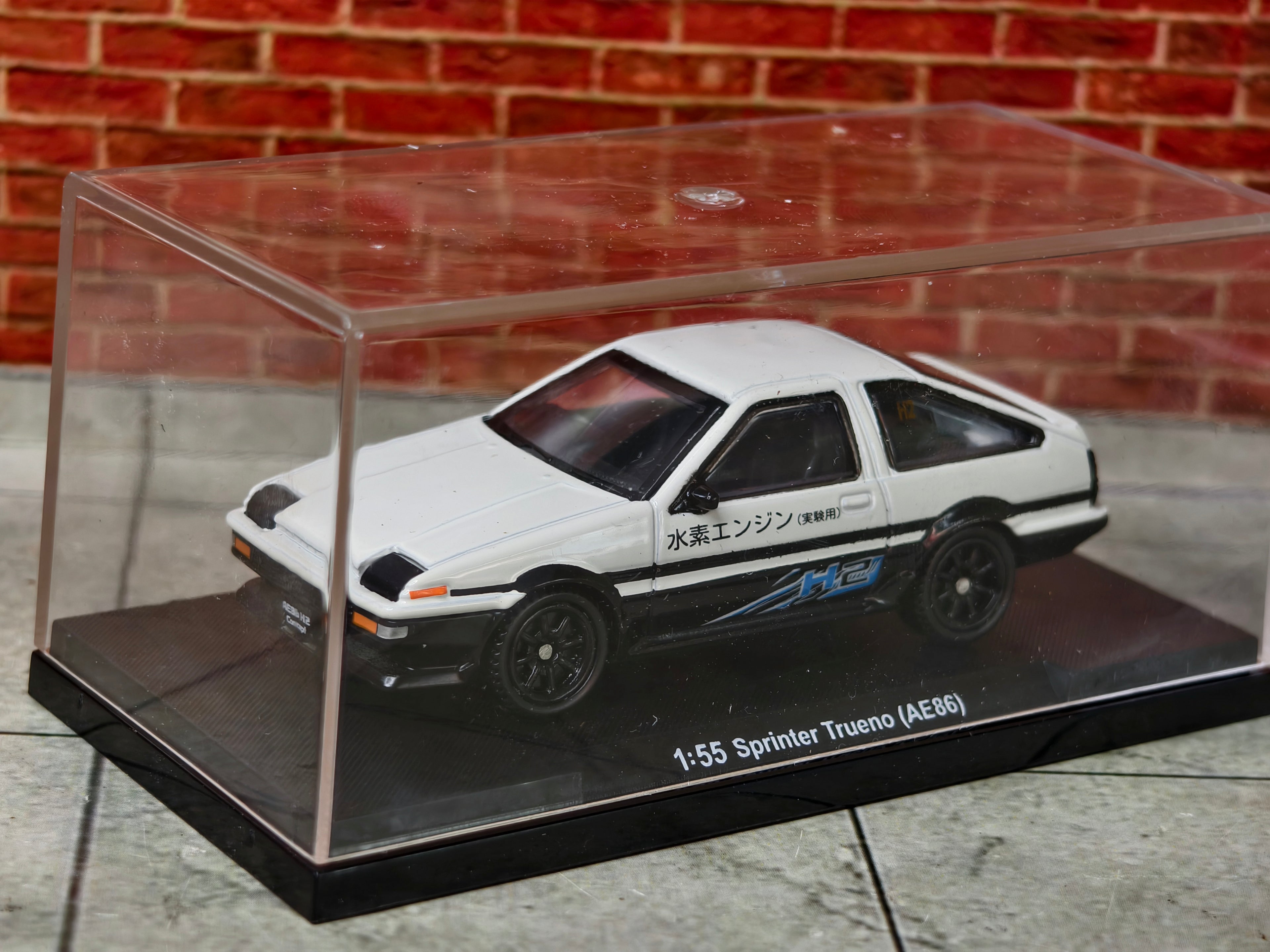 CCA Official Licensed Toyota Sprinter Trueno 1:55 Scale Premium in Acrylic Box
