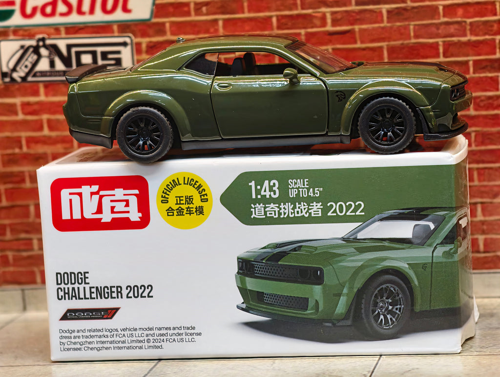 MSZ Official Licensed Dodge Challenger 2022 1:43 Scale