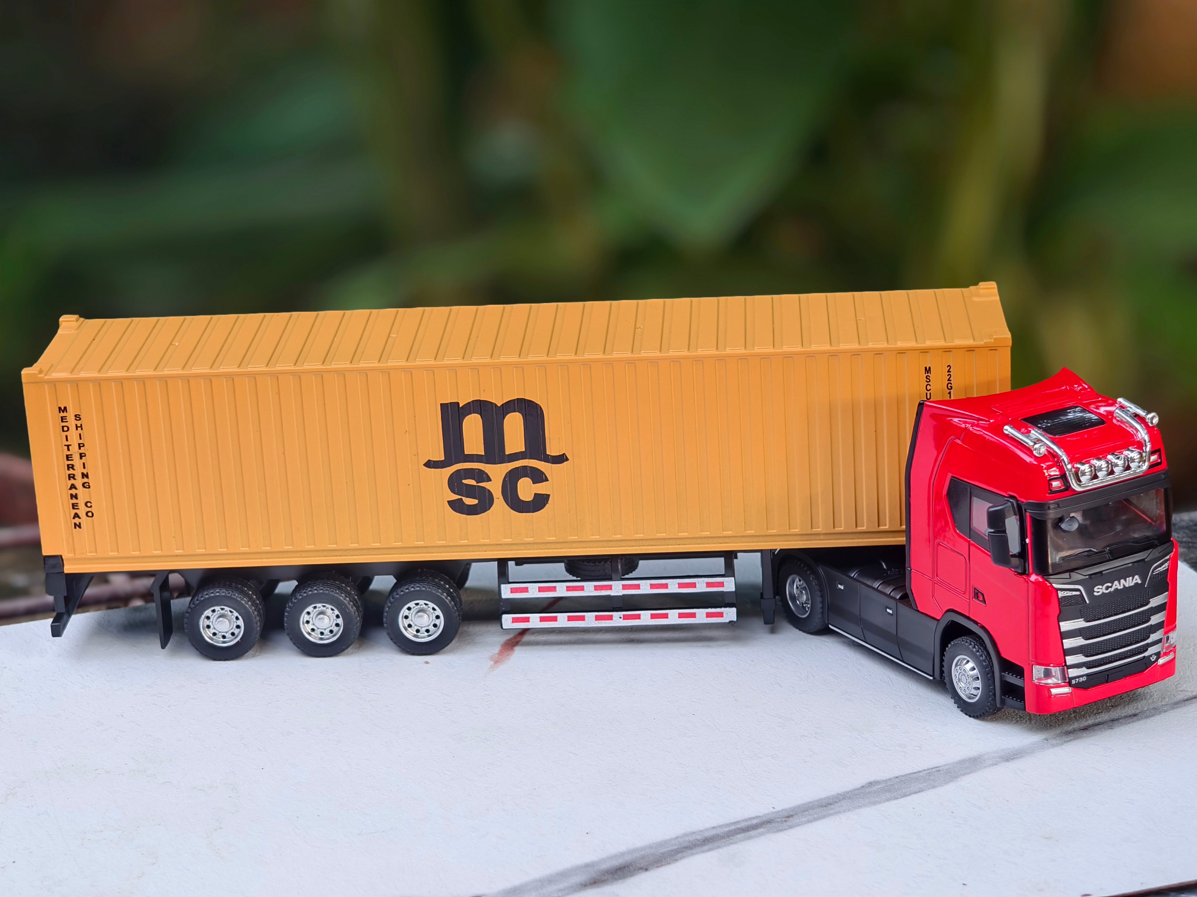 Scania S730 V8 (Tractor-Trailer) 1:50 Scale Big Size Truck
