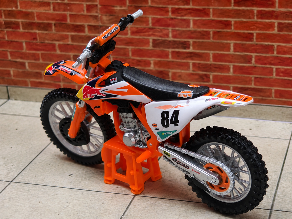 Burrago Official Licensed KTM 450 SX-F Factory Edition 2018  1:18 Scale
