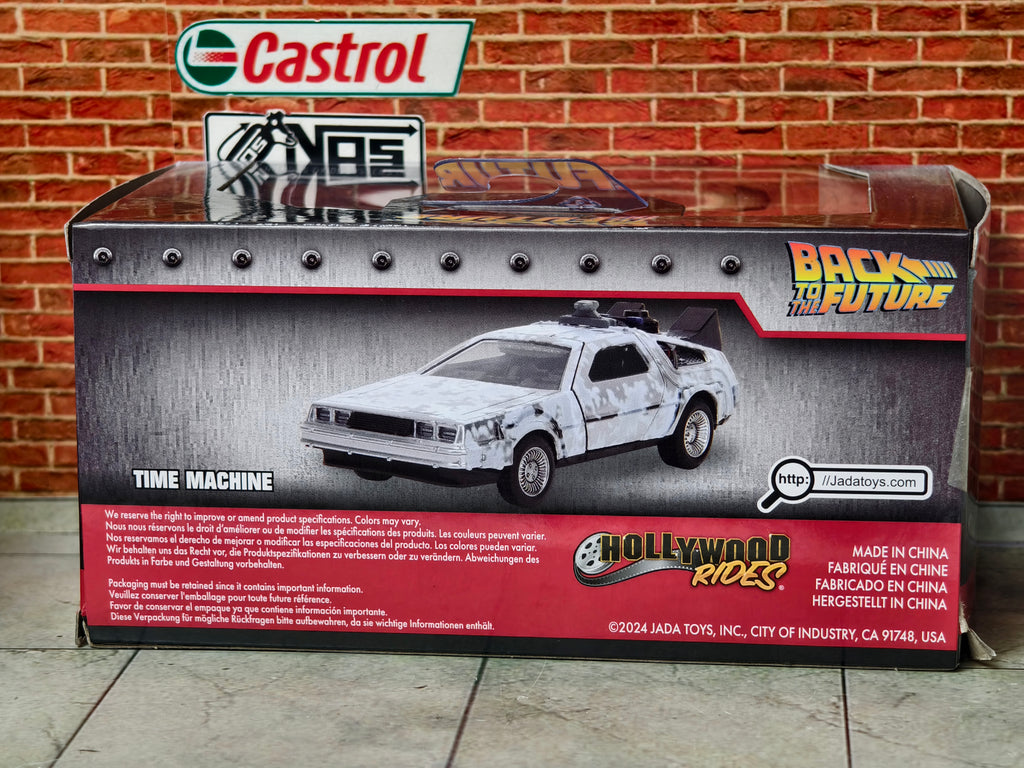 Back to Future Time Machine Car 1:32 Scale Official Licensed by Jada Toys