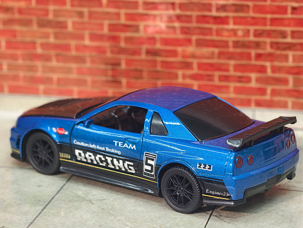 Nissan Skyline R34 1:36 Scale Premium Detailing