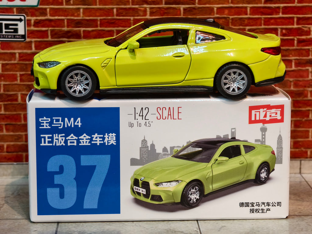 MSZ Official Licensed BMW M4 1:42 Scale Premium Detailing