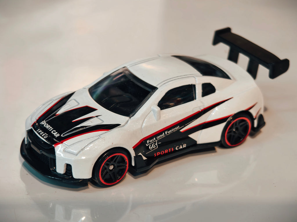 Nissan GTR R35 1:64 Scale in Acrylic Box