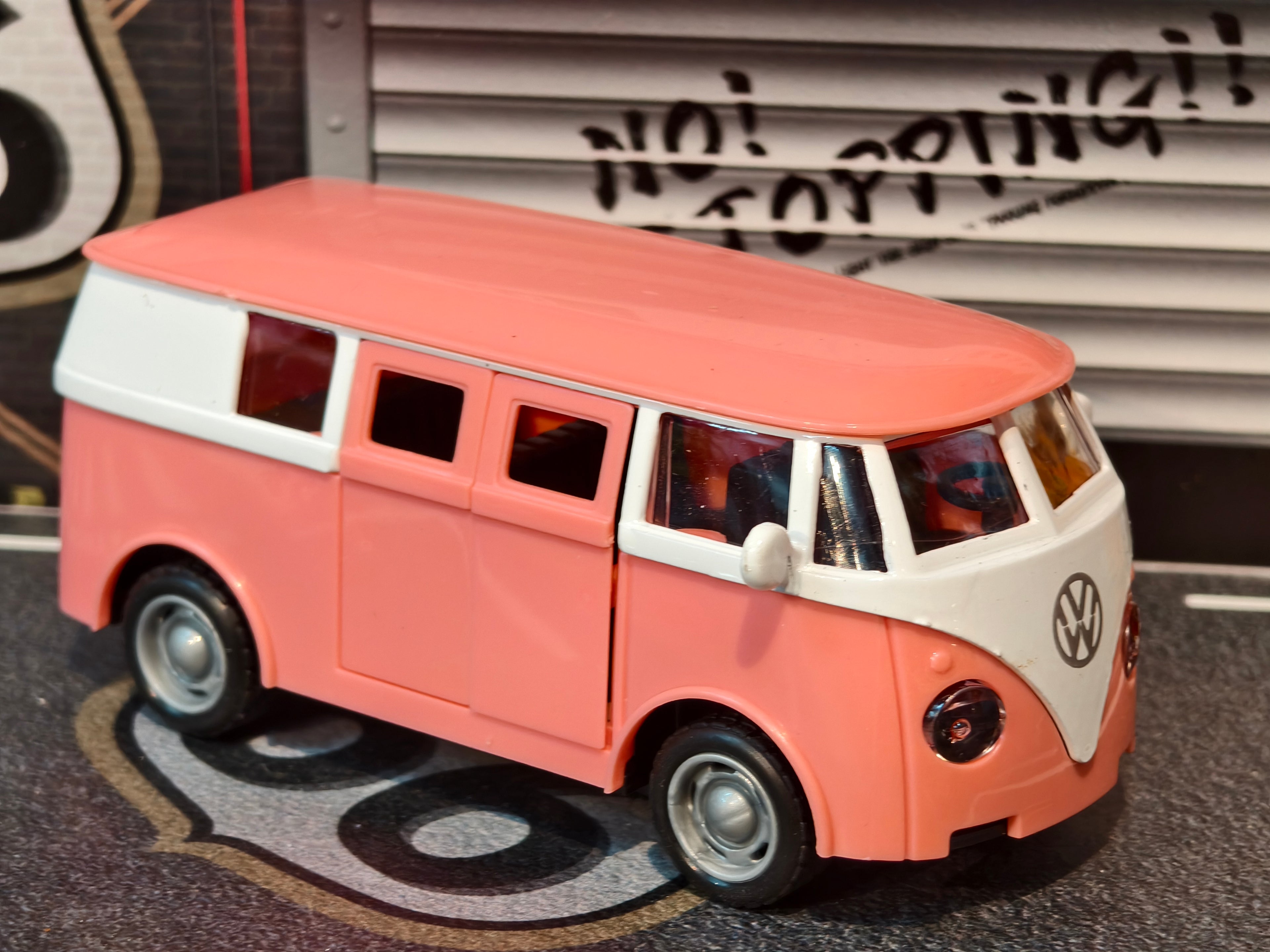 Volkswagen Kombi Van 1:36 Scale with Light and Sound Box Piece