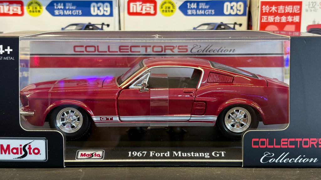 Maisto Official Licensed 1967 Ford Mustang  1:24
