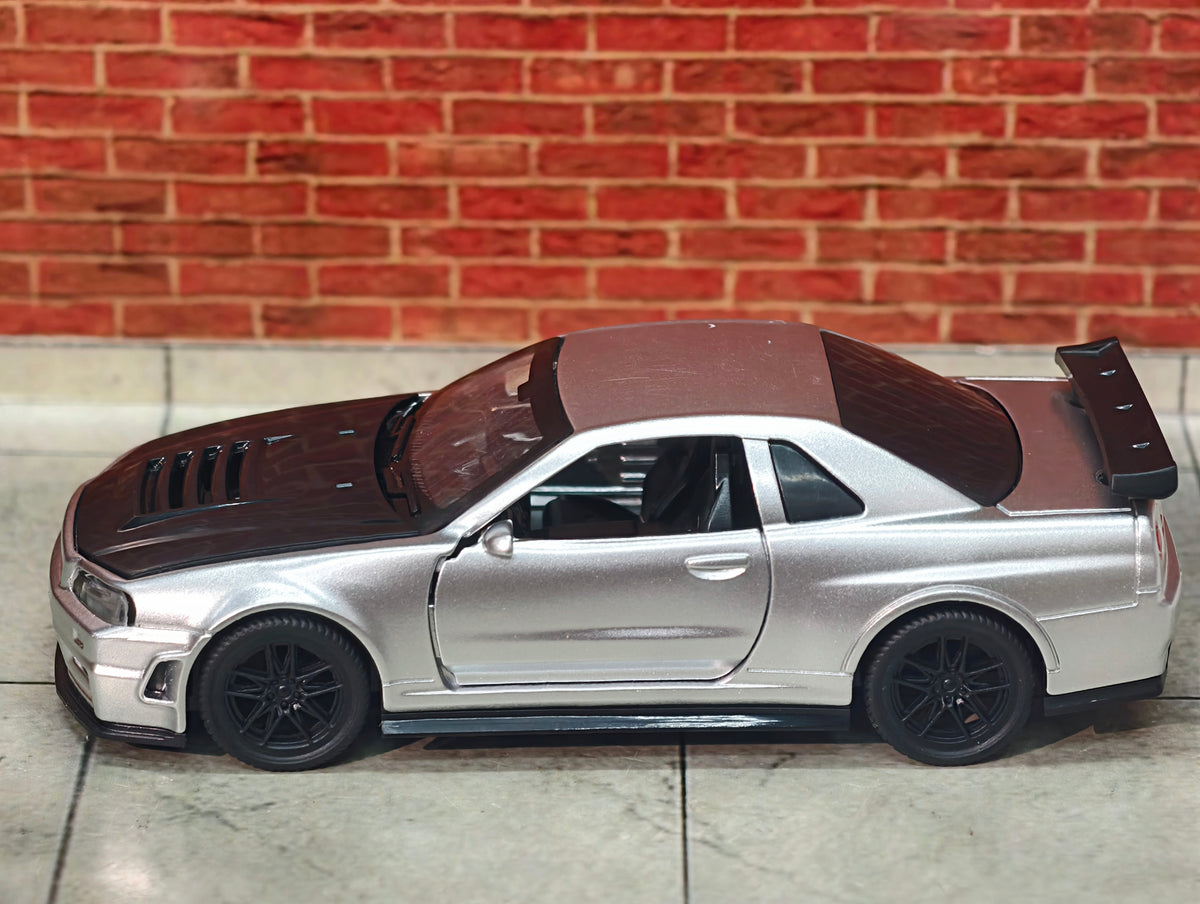 Nissan Skyline R34 1:36 Scale Premium Detailing