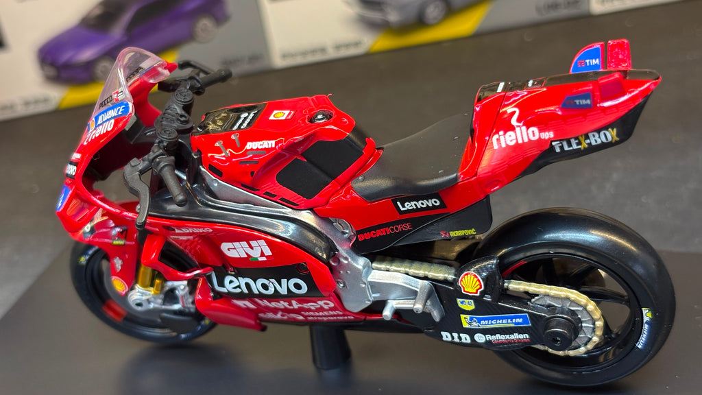 2024 Ducati Desmosedici GP #1 Moto GP Pecco 1:18 Maisto Licensed Diecast Scale Model Bike