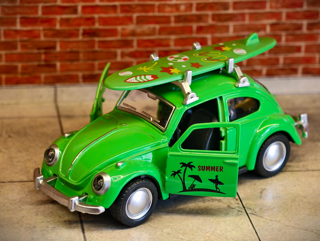 Volkswagen Beetle Beach Theme with Roof Rack