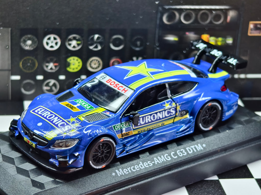 CCA Official Licensed MERCEDES AMG C 63 DTM 1:43 Scale in Acrylic Box